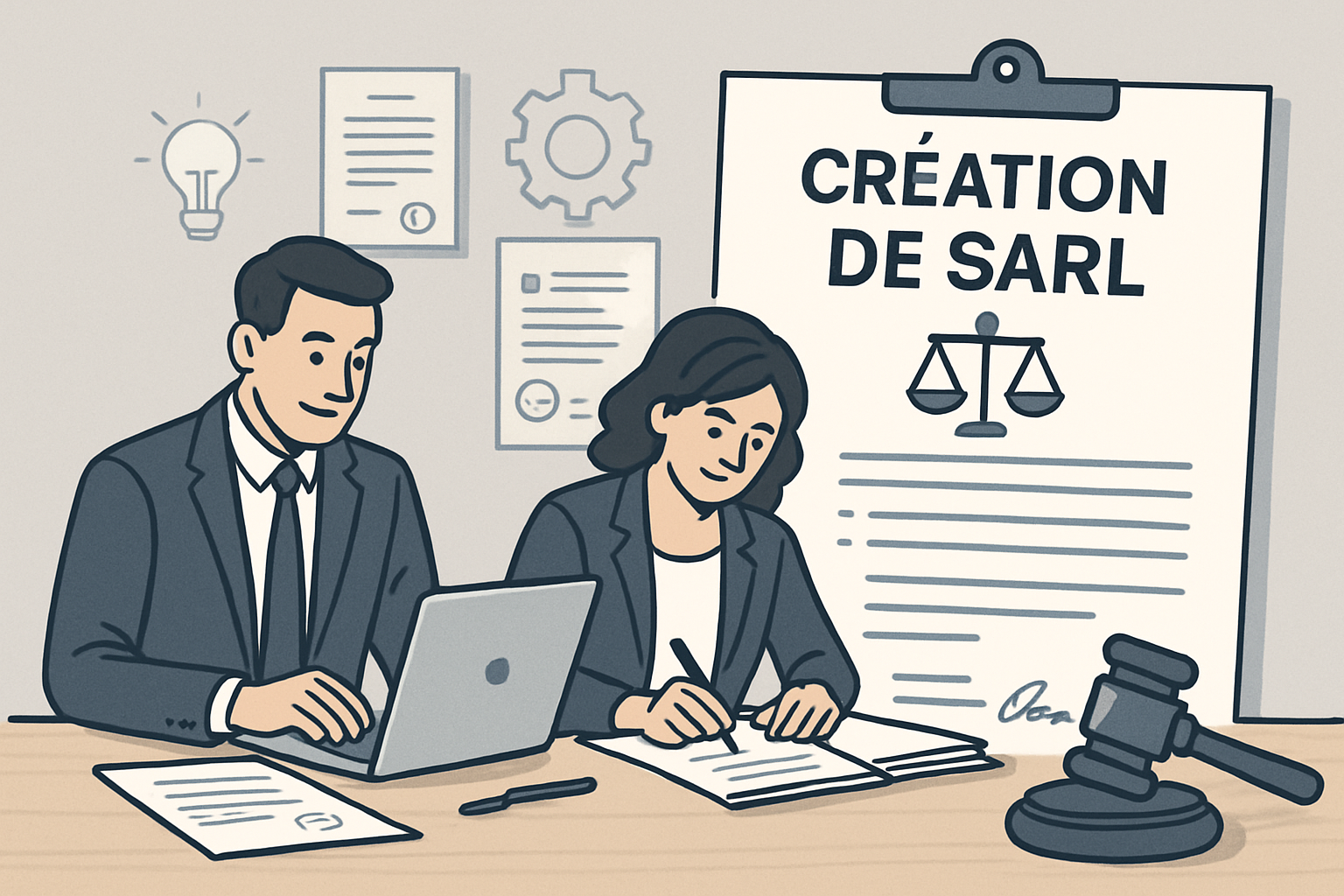 découvrez notre guide complet pour créer une sarl. idéal pour les futurs entrepreneurs, il vous accompagne pas à pas dans les démarches administratives, juridiques et fiscales nécessaires à la création de votre entreprise. réalisez votre projet en toute sérénité avec les conseils d'experts.